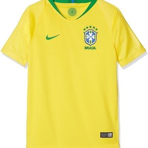 New NIKE Brazil WORLD CUP 2018 Home Football Jersey